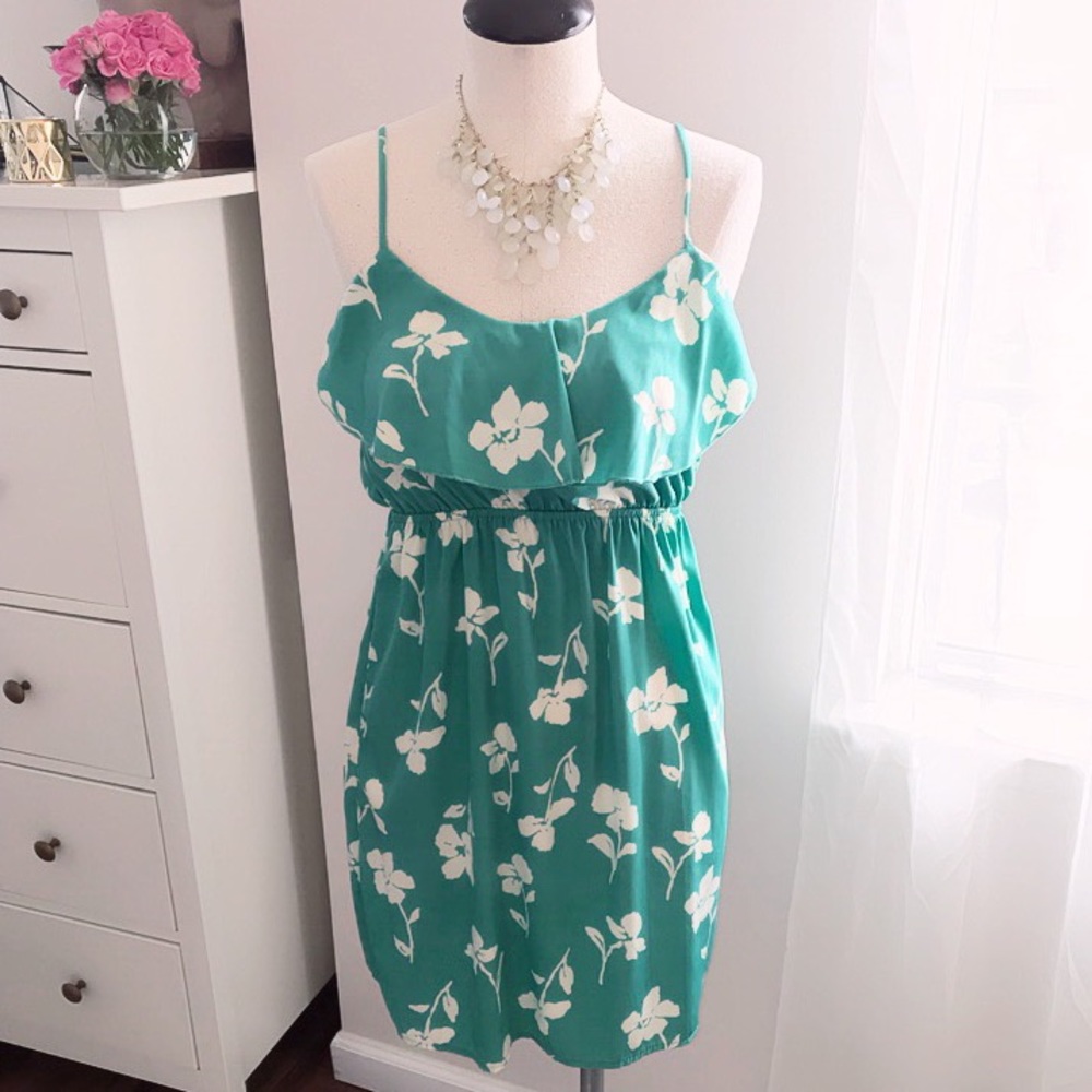 Ruffle-top Dress.